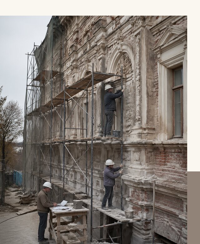 Реставрация объектов культурного наследия под ключ в Нурлате